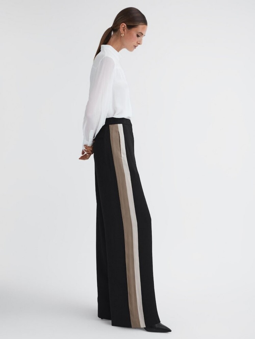 NWT REISS | Poppie Side Stripe Trousers